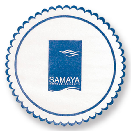 Flower-shaped coasters