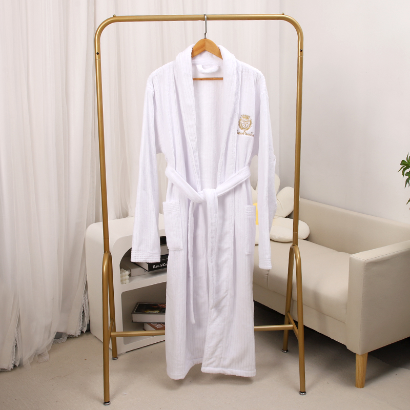 Waffle bathrobe